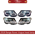 Đèn pha đầu cho năm 2013-2018 Range Rover Vogue